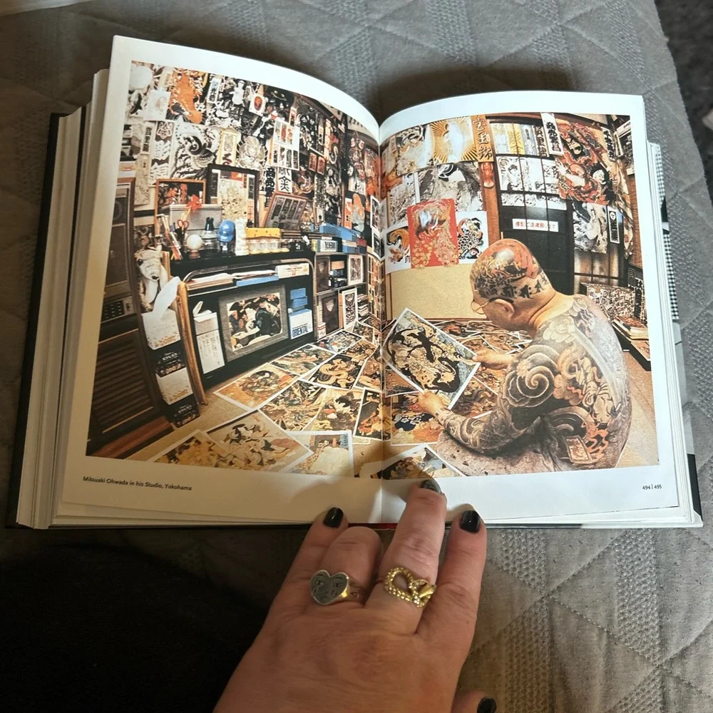 Taschen Black Hardcover 1000 Tattoos Traditional Tats Design Art Book